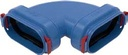 AriaSilent Link Bend Compact -kulmayhde 50x102 mm, L 173 mm
