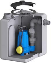 Valsir V50 -pienpumppaamo 0,3 kW, 220-230 V, liitäntämalli A