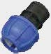 Valsir-puserrusliitin 63 mm × 2″, L138 mm