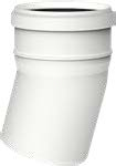 Valsir White Marine HTB-kulmayhde 15° 90 mm