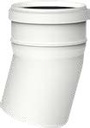 Valsir White Marine HTB-kulmayhde 15° 90 mm