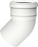 Valsir White Marine HTB-kulmayhde 45° 125 mm