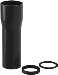 Valsir HDPE kutistemuhvi valurauta-, asbesti- ja teräsputkeen 63/90 mm, L 295 mm, DA 80-84 mm