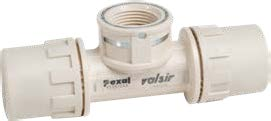 Valsir Pexal Easy -sisäkierteinen T-liitin, 16×2,25 mm × Rp 1/2″