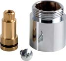Valsir Pexal Brass -uppoasennusventtiilin jatkosarja A 16/20
