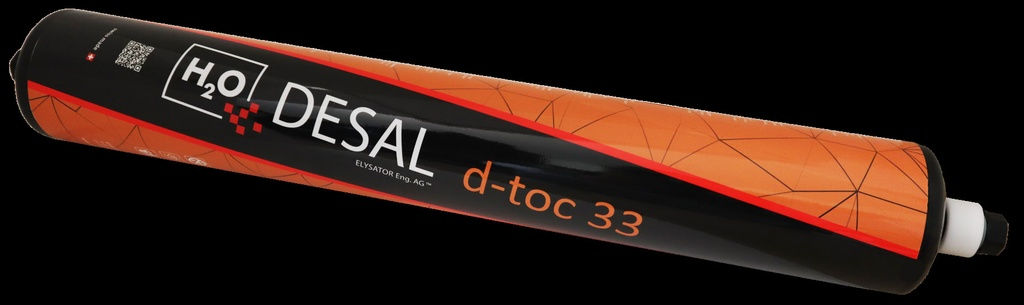 H2O DESAL® d-toc 33, TOC-suodatinpatruuna