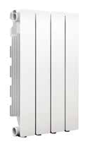 Fondital Blitz Super B4 600/100 -radiaattorielementti, valkoinen RAL 9010