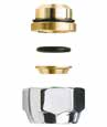 Fondital kupariputkiliitin Ø 12 mm, GAMMA/TONDERA, kromi