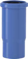 Valsir Triplus HTLL3-muhvi, kolminkertainen muhvipituus 90 mm